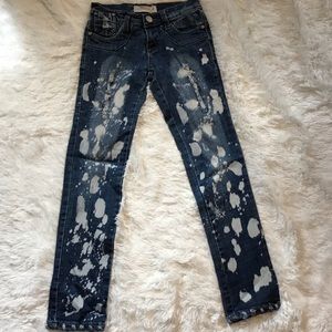 Rubee Bleached Distressed Jeans 10